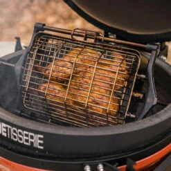 2 Paniers Rôtissoire + Tige JoeTisserie Barbecue Classic Et Big Joe - Kamado Joe -Barbecue Boutique 2 paniers joetisserie classic big kamado joe 2020000029953 4