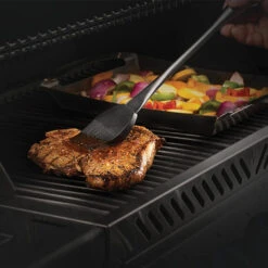 Pince + Pinceau + Spatule Coupante Ajourée PRO En Inox - Napoleon -Barbecue Boutique 3 ustensiles inox pro napoleon 0629162700346 1