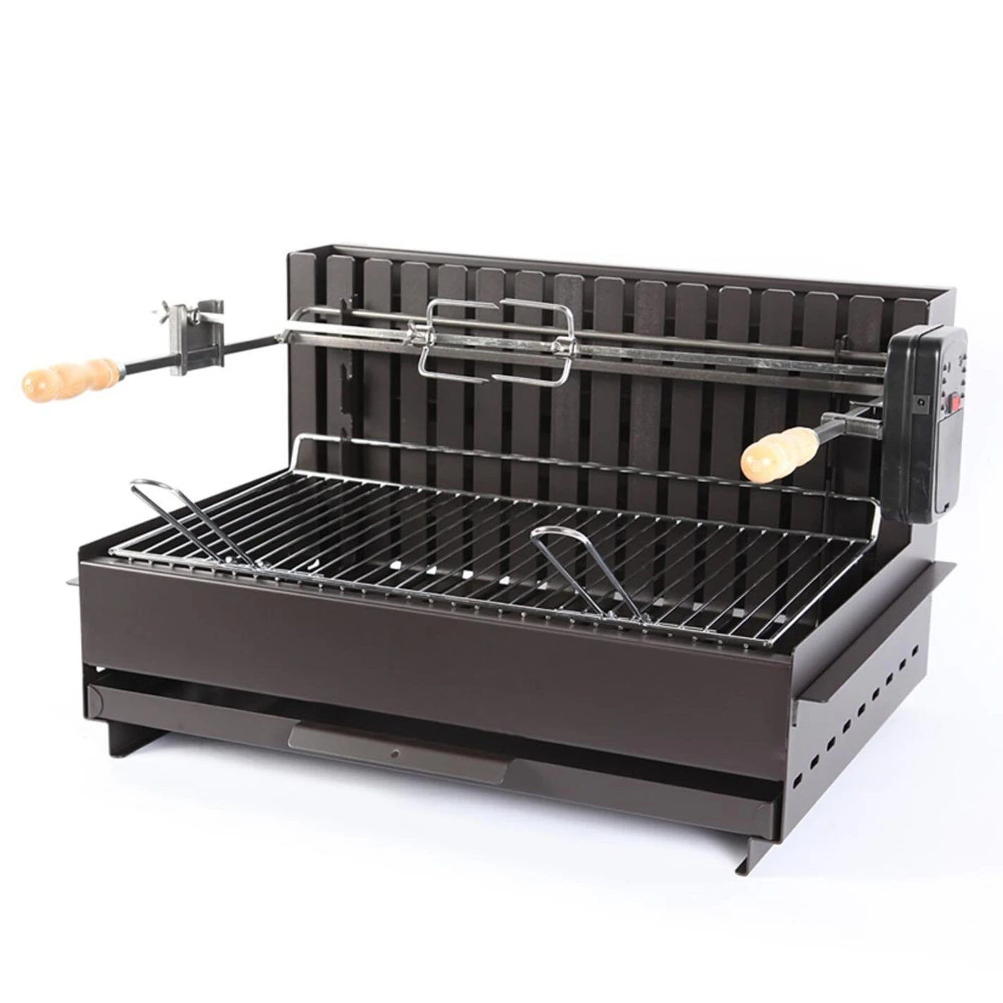 Barbecue Charbon Vulcain Tournebroche 61 X 33 Cm - Le Marquier 3 Barbecue Charbon Vulcain Tournebroche 61 X 33 Cm - Le Marquier