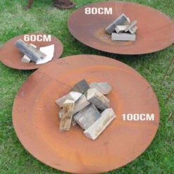 Brasero En Acier Corten Rond ⌀60 Cm - Nordic Flame 17 Brasero En Acier Corten Rond ⌀60 Cm - Nordic Flame -Barbecue Boutique brasero acier corten esprit barbecue 2020000027720 7