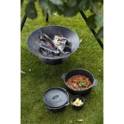 Brasero Junko ø60 Cm Fonte + Trépied + Grille Acier Chromé + Housse - Barbecook 12 Brasero Junko ø60 Cm Fonte + Trépied + Grille Acier Chromé + Housse - Barbecook -Barbecue Boutique brasero junko trepied grille housse barbecook 5400269202156 4