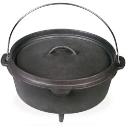 Cocotte 9L En Fonte Trépied Junko - Barbecook -Barbecue Boutique cocotte 9l fonte 5400269227210 2