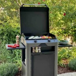 Combo Plancha Gaz Fusion 60 Gris Cargo 2 Brûleurs Avec Chariot - ENO 13 Combo Plancha Gaz Fusion 60 Gris Cargo 2 Brûleurs Avec Chariot - ENO -Barbecue Boutique combo fusion 60 gris cargo eno 2020000038115 3