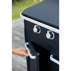 Combo Plancha Gaz Enosign 65 Bleu (Chariot Et Capot) - ENO* -Barbecue Boutique combo plancha enosign 65 bleu capot eno chariot 3224780040040 3