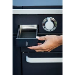 Combo Plancha Gaz Enosign 65 Bleu (Chariot Et Capot) - ENO* -Barbecue Boutique combo plancha enosign 65 bleu capot eno chariot 3224780040040 4