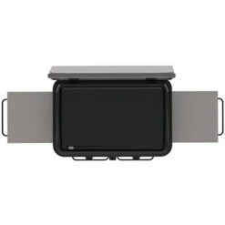 Combo Plancha Gaz Enosign 80 Inox (Chariot Et Capot) - ENO* -Barbecue Boutique combo plancha enosign 80 inox capot eno 3224780040033 2