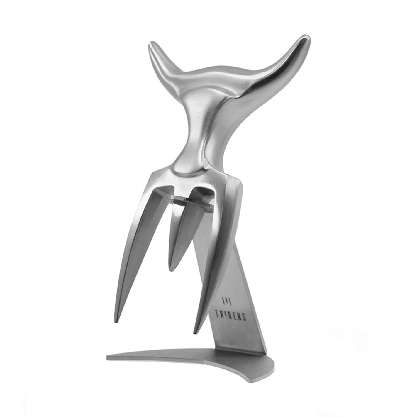 Fourchette à Viande + Support Inox - Tridens 3 Fourchette à Viande + Support Inox - Tridens