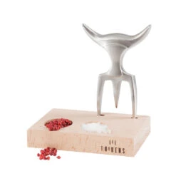 Fourchette à Viande Tridens Inox Brossé + Support -Barbecue Boutique fourchette viande tridens inox 3770012105006 2