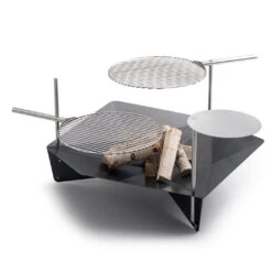 Grille Brasero ⌀55 Cm Inox Pour Triple Höfats 9 Grille Brasero ⌀55 Cm Inox Pour Triple Höfats -Barbecue Boutique grille inox brasero triple hofats 55 cm 4260447330467 2