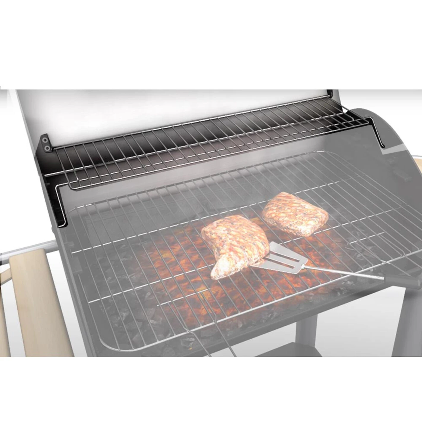 Grille Supérieure Barbecue Charbon Bayamo - Somagic 4 Grille Supérieure Barbecue Charbon Bayamo - Somagic – Image 2