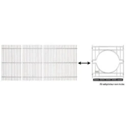 Grilles Inox Crafted SmokeFire EX6 - Weber -Barbecue Boutique grilles inox crafted smokefire ex6 weber 0077924180811 2