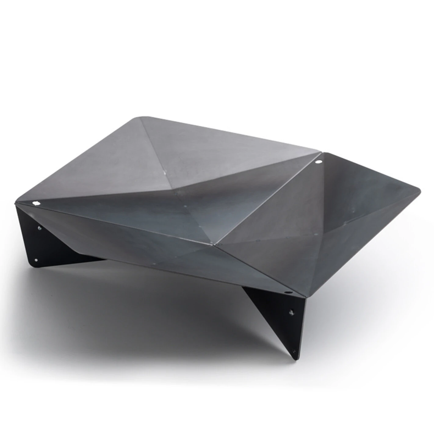 Brasero Corten Triple ⌀120 Cm - Höfats 3 Brasero Corten Triple ⌀120 Cm - Höfats