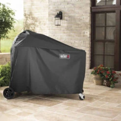 Housse Premium Barbecue Summit Kamado S6 / Charcoal Center - Weber -Barbecue Boutique housse summit charcoal center 0077924041754 2