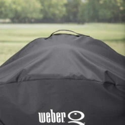 Housse Premium Q Séries 300/3000 Et 2000 Avec Chariot - Weber -Barbecue Boutique housse weber de luxe pour q300 0077924059254 1