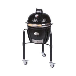 Barbecue Kamado JUNIOR Pro 2.0 Noir + Chariot - Monolith* -Barbecue Boutique monolith junior 2 0 noir chariot 4260444583453 2