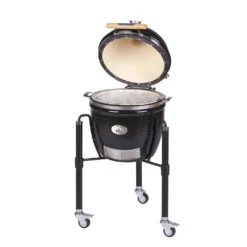 Barbecue Kamado JUNIOR Pro 2.0 Noir + Chariot - Monolith* -Barbecue Boutique monolith junior 2 0 noir chariot 4260444583453 3