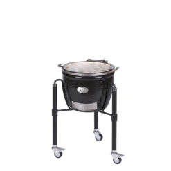 Barbecue Kamado JUNIOR Pro 2.0 Noir + Chariot - Monolith* -Barbecue Boutique monolith junior 2 0 noir chariot 4260444583453 5