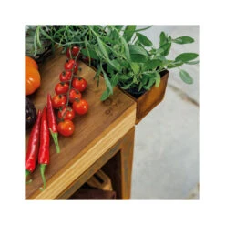 Billot Corten Et Bois De Teck 90 Cm - Ofyr 9 Billot Corten Et Bois De Teck 90 Cm - Ofyr -Barbecue Boutique ofyr billot range bois 90 cm 7430440799784 3