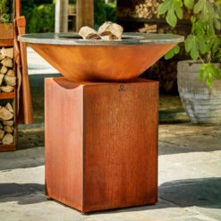 Brasero Corten Classic 100 - Ofyr 10 Brasero Corten Classic 100 - Ofyr -Barbecue Boutique ofyr classic brasero plancha corten 3291081336219 3
