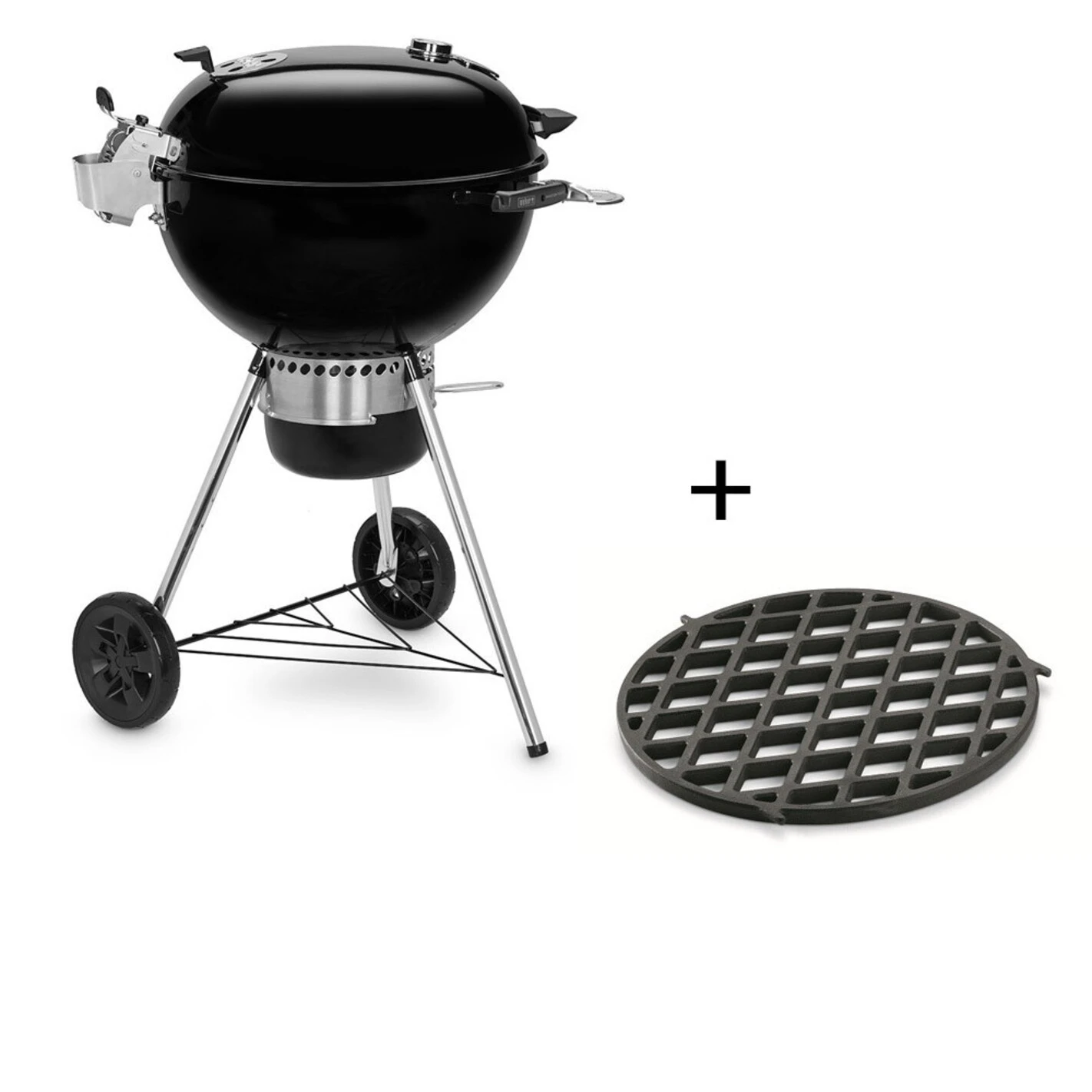 Weber Pack Barbecue Charbon MasterTouch GBS Premium E-5770 + Grille De Saisie 3 Weber Pack Barbecue Charbon MasterTouch GBS Premium E-5770 + Grille De Saisie