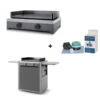 PACK Combo Plancha Gaz Modern 60 Acier Gris / Noir + Chariot + Kit De Nettoyage - Forge Adour 1 PACK Combo Plancha Gaz Modern 60 Acier Gris / Noir + Chariot + Kit De Nettoyage - Forge Adour -Barbecue Boutique pack combo modern 60 gaz 2020000034766