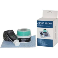 PACK Combo Plancha Gaz Modern 60 Acier Gris / Noir + Chariot + Kit De Nettoyage - Forge Adour 12 PACK Combo Plancha Gaz Modern 60 Acier Gris / Noir + Chariot + Kit De Nettoyage - Forge Adour -Barbecue Boutique pack combo modern 60 gaz 2020000034766 4