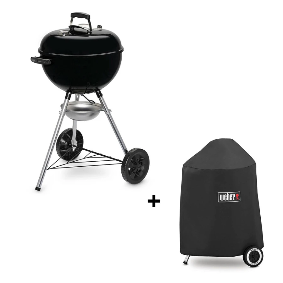 Pack Barbecue Charbon Original Kettle 4710 + Housse - Weber 3 Pack Barbecue Charbon Original Kettle 4710 + Housse - Weber
