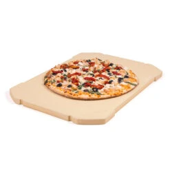 Pierre à Pizza L32,3 X L44,3 Cm Baron/Crown - Broil King -Barbecue Boutique pierre pizza rectangulaire broil king 0062703698427 2
