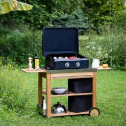 Plancha Gaz Enosign 65 Bleue Navy Avec Capot - ENO* 15 Plancha Gaz Enosign 65 Bleue Navy Avec Capot - ENO* -Barbecue Boutique plancha enosign 65 bleue navy capot gaz eno 3224780040088 3