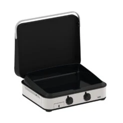 Plancha Enosign 65 Inox Et Noir Avec Capot - ENO* 13 Plancha Enosign 65 Inox Et Noir Avec Capot - ENO* -Barbecue Boutique plancha enosign 65 inox et noir capot 3224780041207 2