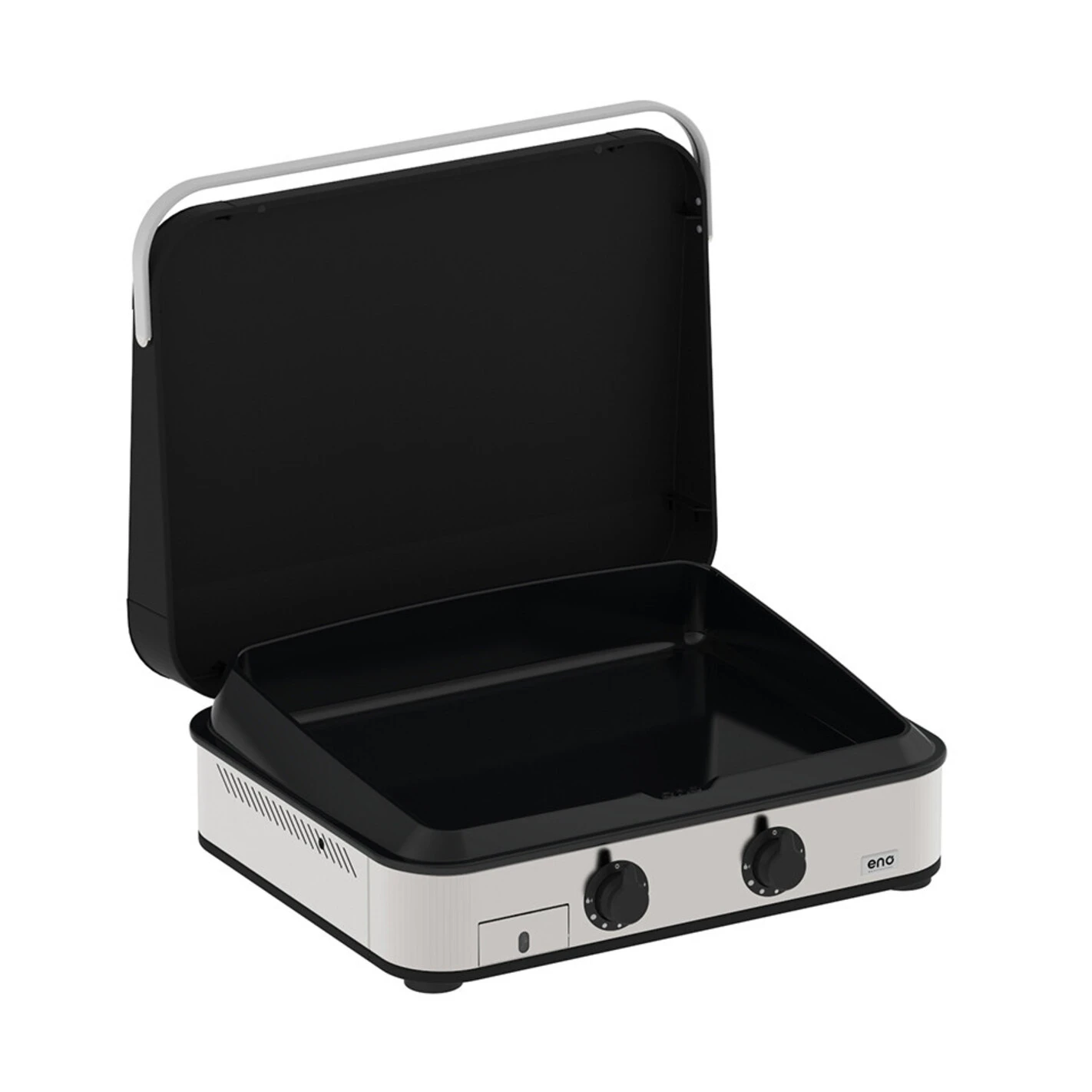 Plancha Enosign 65 Inox Et Noir Avec Capot - ENO* 5 Plancha Enosign 65 Inox Et Noir Avec Capot - ENO* – Image 3