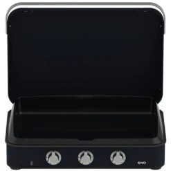 Plancha Gaz Enosign 80 Bleue Navy Avec Capot - ENO*