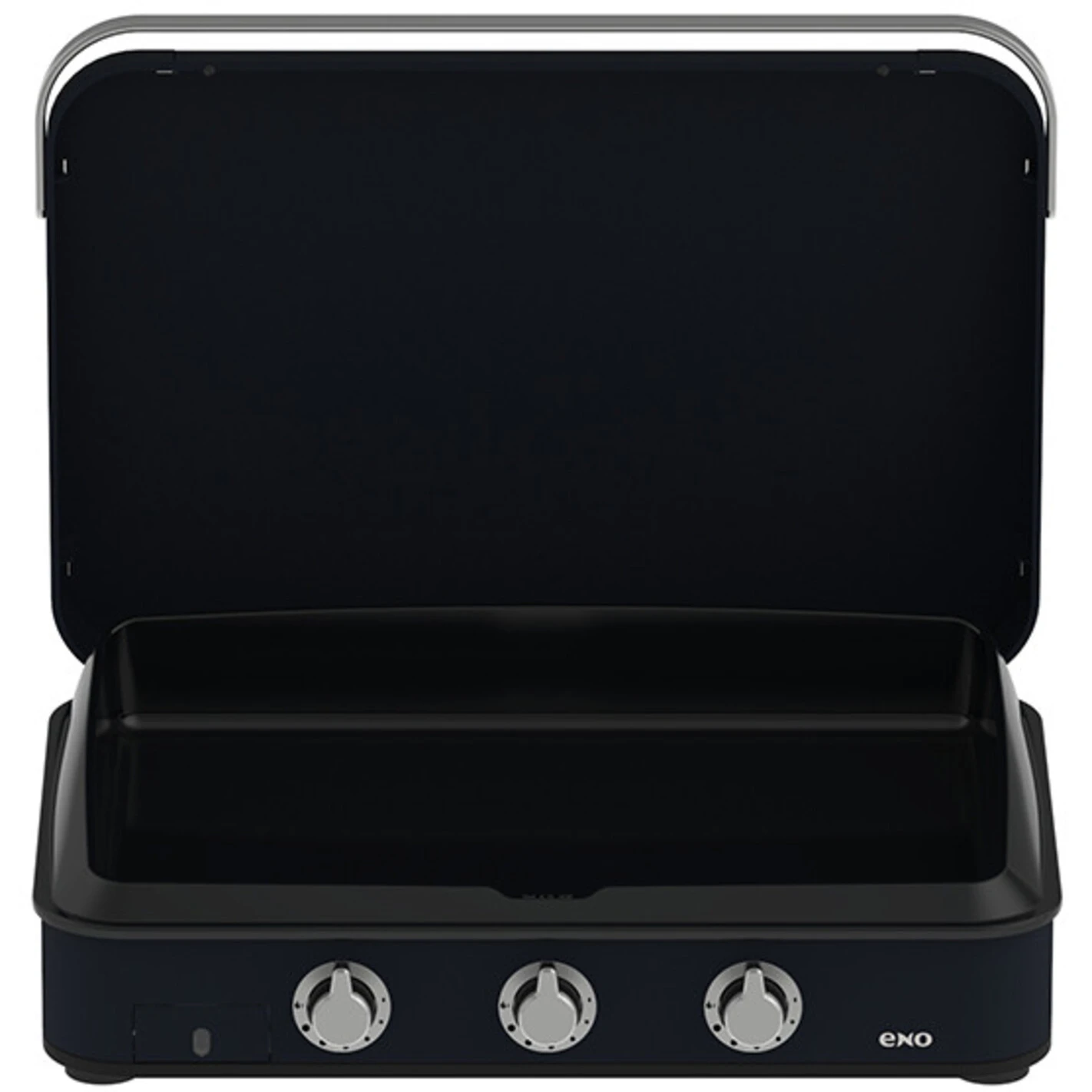 Plancha Gaz Enosign 80 Bleue Navy Avec Capot - ENO* 3 Plancha Gaz Enosign 80 Bleue Navy Avec Capot - ENO*