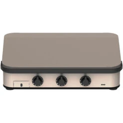 Plancha Gaz Enosign 80 Inox Avec Capot - ENO* -Barbecue Boutique plancha enosign 80 inox capot eno 3224780040071 4