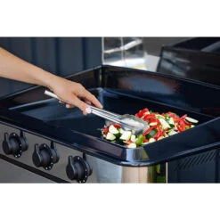 Plancha Gaz Enosign 80 Inox Avec Capot - ENO* -Barbecue Boutique plancha enosign 80 inox capot eno 3224780040071 5