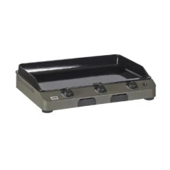 Plancha Gaz Fusion 75 En Acier Gris Cargo - ENO 8 Plancha Gaz Fusion 75 En Acier Gris Cargo - ENO -Barbecue Boutique plancha fusion 75 acier gris cargo 3224780043041 1