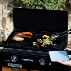 Plancha Gaz Blue Flame LXD Twin + Couvercle - Campingaz 12 Plancha Gaz Blue Flame LXD Twin + Couvercle - Campingaz -Barbecue Boutique plancha gaz blue flame lxd twin campingaz 3138522119416 3