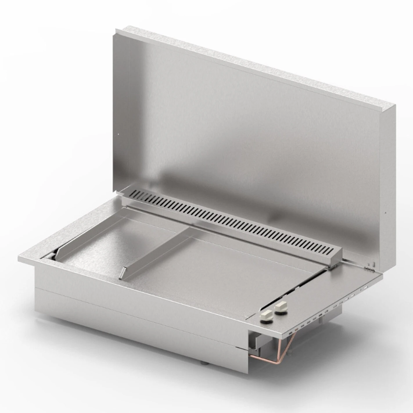 Plancha Gaz Lisse Encastrable Oasi 80 Mix - Planet 3 Plancha Gaz Lisse Encastrable Oasi 80 Mix - Planet