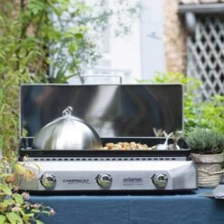 Plancha Gaz Master 3 LX + Couvercle - Campingaz 16 Plancha Gaz Master 3 LX + Couvercle - Campingaz -Barbecue Boutique plancha master 3 lx campingaz 3138522112189 7