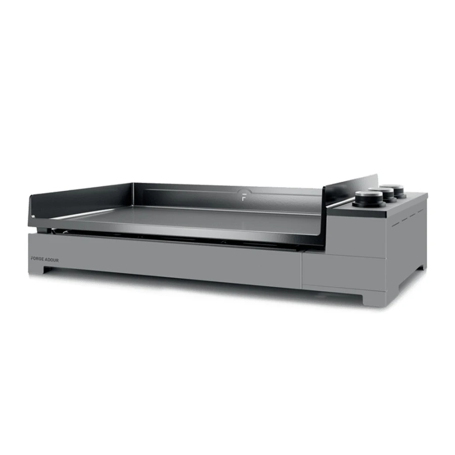 Plancha Gaz Premium 75 Noir Et Gris - Forge Adour 3 Plancha Gaz Premium 75 Noir Et Gris - Forge Adour