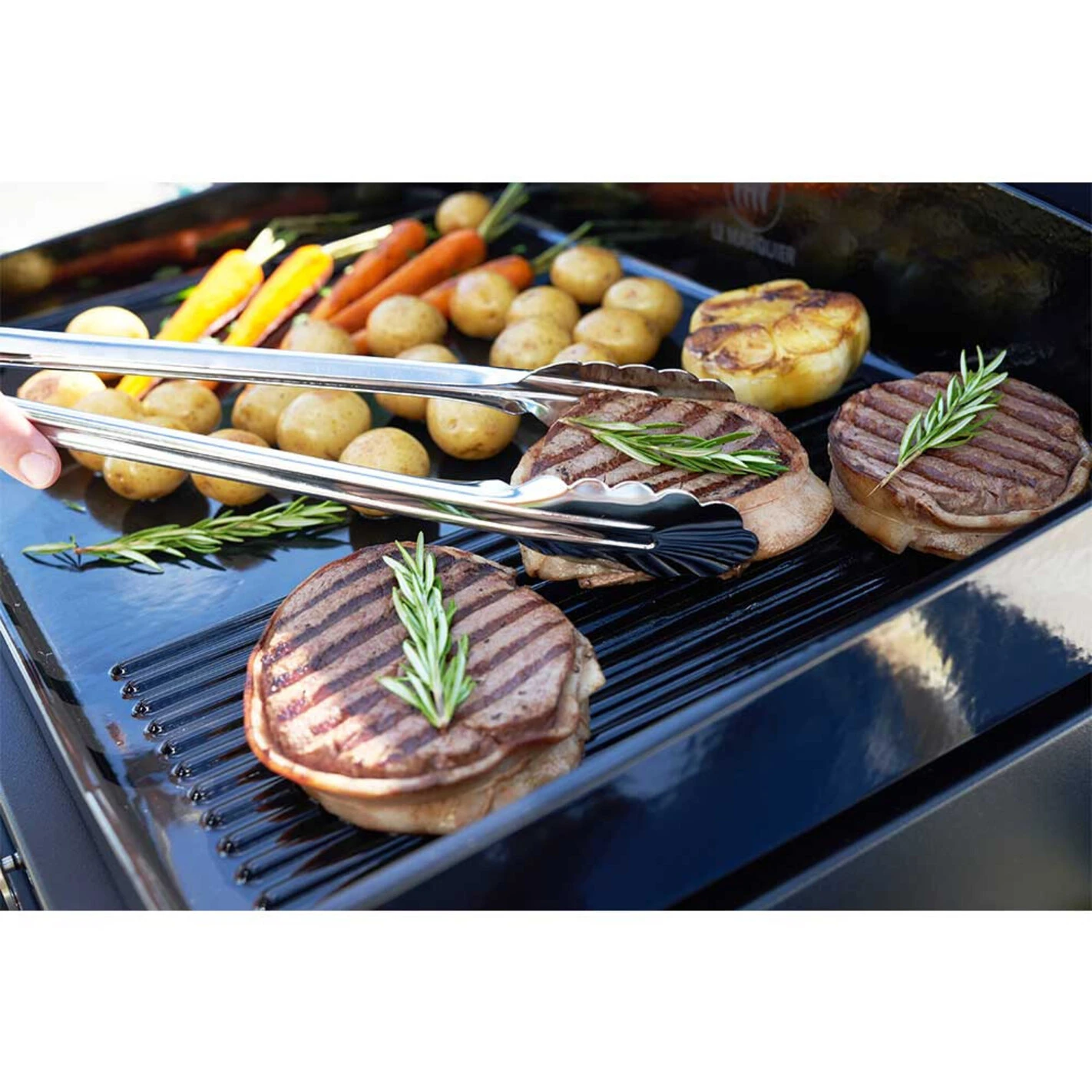 Combo Plancha Gaz Pure Grill 260 Édition Inox (chariot + Capot) - Le Marquier 4 Combo Plancha Gaz Pure Grill 260 Édition Inox (chariot + Capot) - Le Marquier – Image 2
