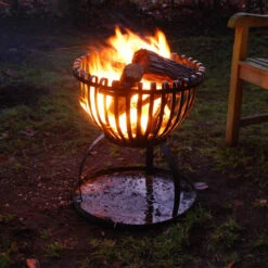 Plateau à Cendres Rond Braséro - Esschert Design 9 Plateau à Cendres Rond Braséro - Esschert Design -Barbecue Boutique plateau a cendres rond pour brasero 8714982044595 3