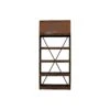 Etagère Range Bois Corten 100 - Ofyr -Barbecue Boutique range bois corten 100 2020000020134