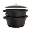 Set De 2 Cocottes En Fonte Staub Empilables - Ofyr -Barbecue Boutique set 2 cocottes empilables staub ofyr 6019909622637