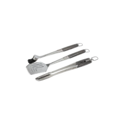 Set 3 Ustensiles Inox Pour Barbecue - Louisiana Grills