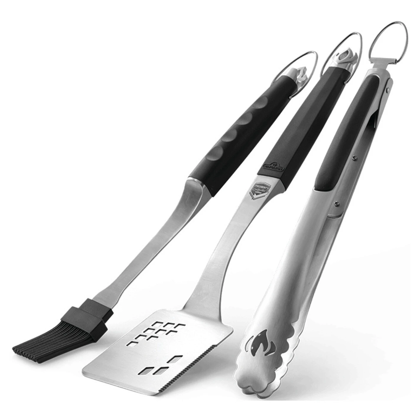 Spatule Coupante + Pinceau Silicone + Pince Inox Premium - Napoleon 3 Spatule Coupante + Pinceau Silicone + Pince Inox Premium - Napoleon