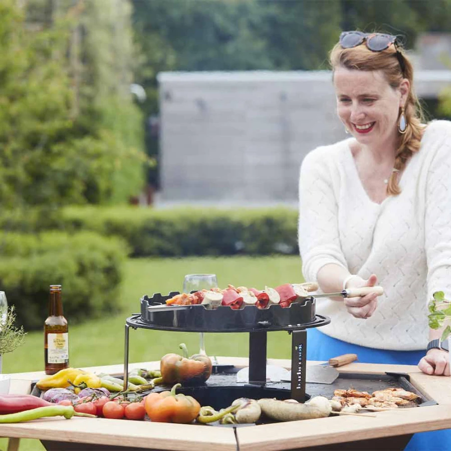 Table D’appoint En Bois Brasero Nestor - Barbecook 4 Table D’appoint En Bois Brasero Nestor - Barbecook – Image 2