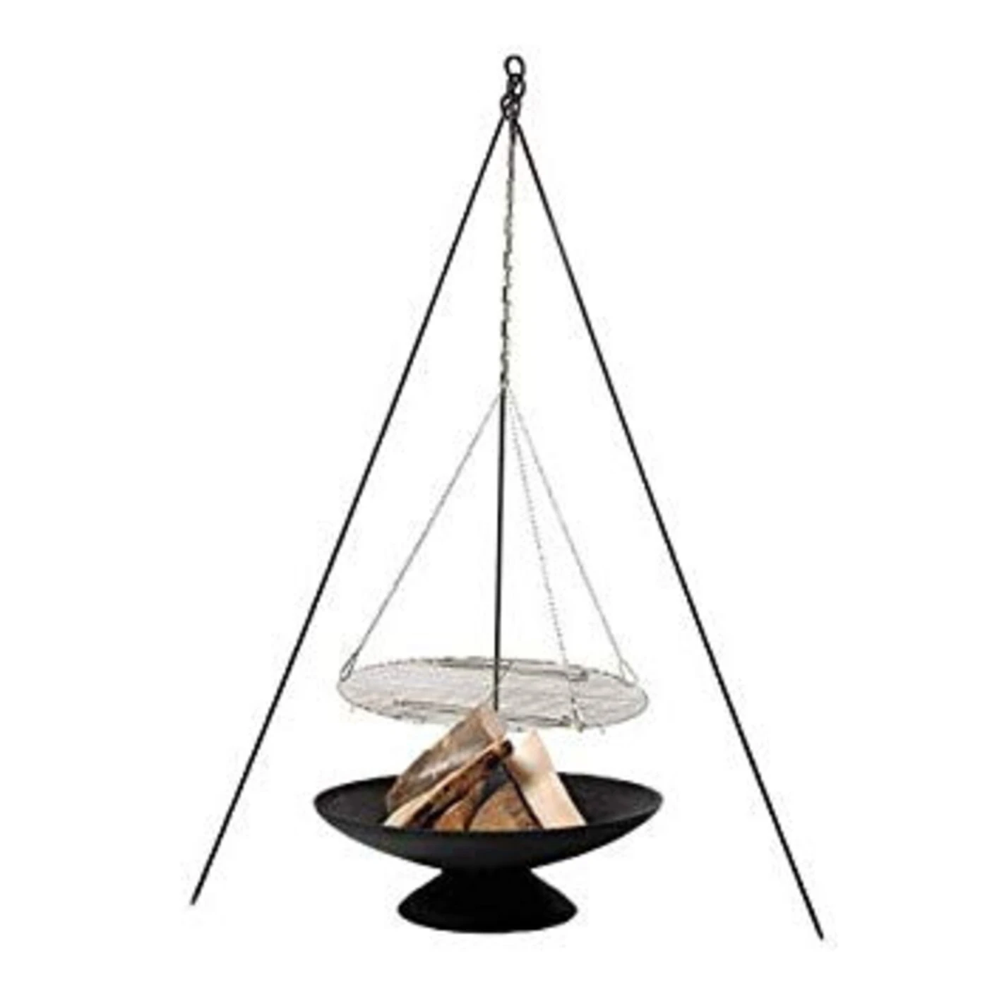 ESSCHERT DESIGN Trepied Acier Noir 160 Cm 5 ESSCHERT DESIGN Trepied Acier Noir 160 Cm – Image 3